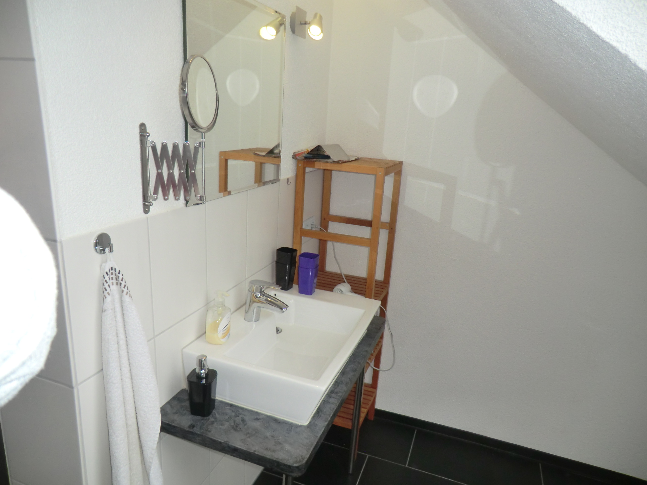 Badezimmer mit Dusche